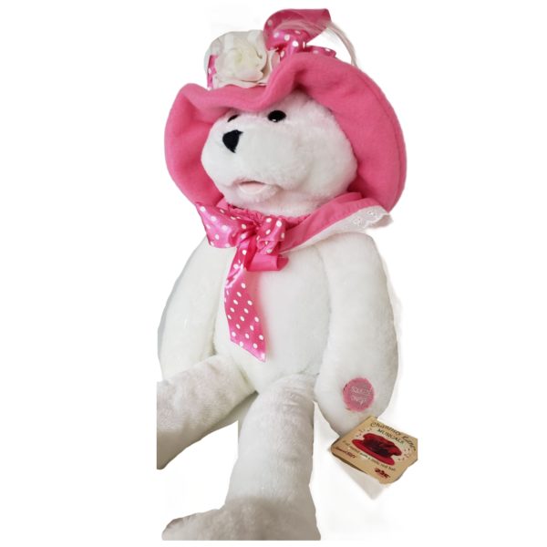 Chantilly Lane 22" Annie In Hot Pink Musical Bear Sings "Annie's Song" PBC Int'l
