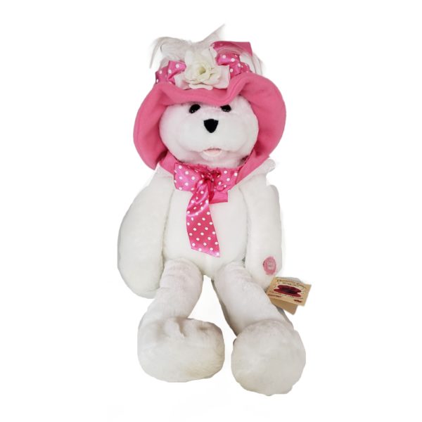 Chantilly Lane 22" Annie In Hot Pink Musical Bear Sings "Annie's Song" PBC Int'l