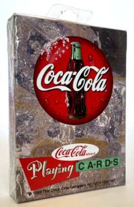 1998 Coca-Cola Frosty The Polar Bear Ad Deck of Playing Cards