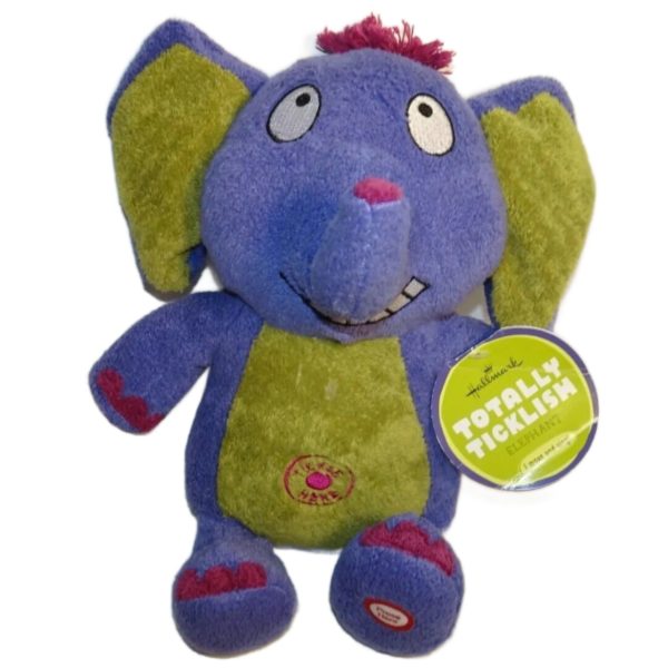 Hallmark Plush KID3176 Totally Ticklish Elephant