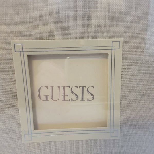 C.R. Gibson Customizable Guest Book, White Sands (WG2-9063)