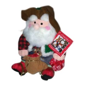 Christmas International Silver Co. Mountain Man Prospector Miner Plush Doll 11 Inch