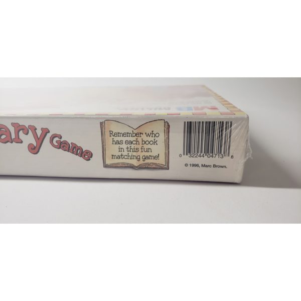 1996 Milton Bradley Arthur Goes to the Library Game - Matching Game Ages 4-7