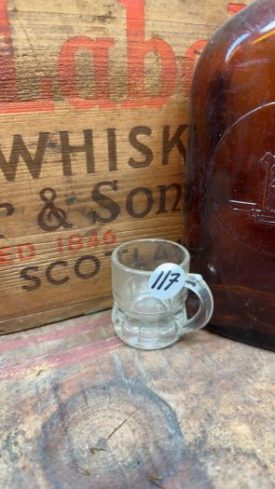 Collectible Shot Glass - Clear Tankard