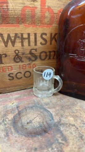 Collectible Shot Glass - Clear Tankard