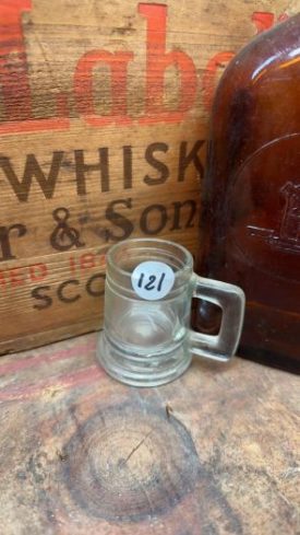 Collectible Shot Glass - Large Clear Tankard