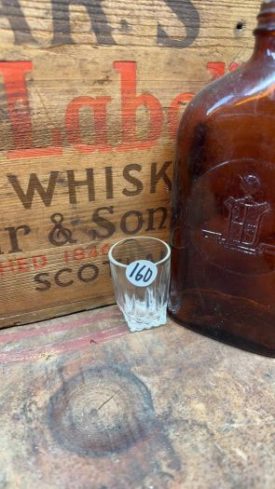 Collectible Shot Glass - Clear Cut Glass