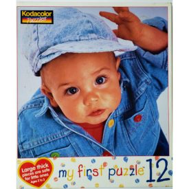 Kodacolor Puzzles My First Puzzle "Denim Darling" 12 Piece Ages 2-3