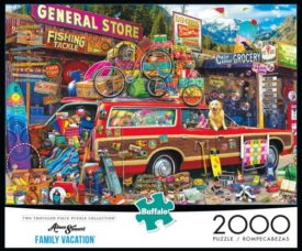 Buffalo Games Two Thousand Piece Collection - Aimee Stewart's Family Vacation 2000 Pieces Jigsaw Puzzle