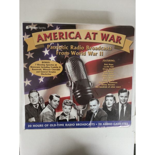 America at War: Patriotic Radio (20-Hour Collection) (Audio Cassette)