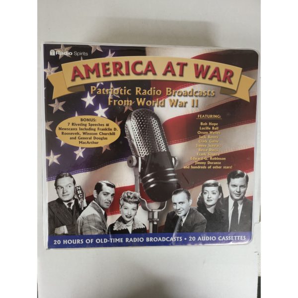 America at War: Patriotic Radio (20-Hour Collection) (Audio Cassette)