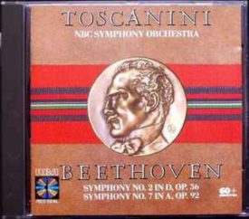 Beethoven: Symphony No.2 in D Op. 36 / Symphony No.7 in A Op. 92 (Music CD)