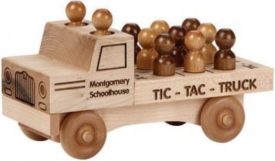 Maple Landmark 76235 Natural Classic, Tic Tac Truck, Wood Toy