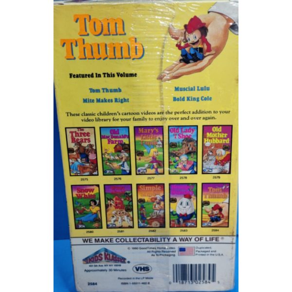 Tom Thumb (VHS Tape)