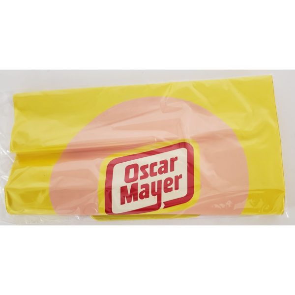 Vintage Advertising Oscar Mayer Bologna Yellow Inflatable Seat Cushion w/ Handle