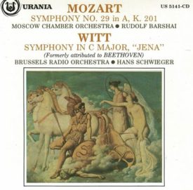 Mozart Symphony No. 29 in A, K. 201 (Music CD)