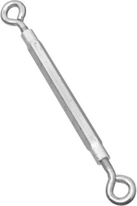 National Hardware N221-770 2170BC Eye to Eye Turnbuckle in Zinc plated,3/8" x 16"