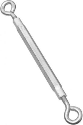 National Hardware N221-770 2170BC Eye to Eye Turnbuckle in Zinc plated,3/8" x 16"