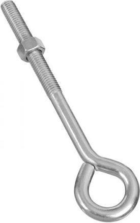 National Hardware N221-325 Eye Bolt in Zinc plated,1/2" x 8"