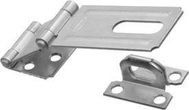 National Hardware N103-259 V34 Double Hinge Safety Hasp 3 1/4" Zinc plated