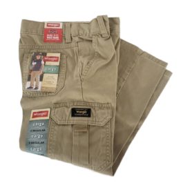 Wrangler Cargo Twill Pant Desert Boys Size 5 Regular