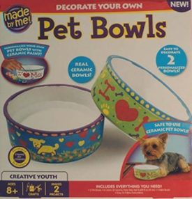 Made By Me Pet Bowls Craft Kit Ages 8+