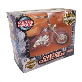 Metal Maxx Harley Davidson FXDWG DYNA WIDE GLIDE 1:17 Replica Purple