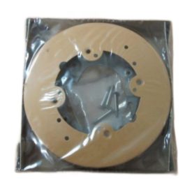 Wire Mold Extension Box Fitting, 5-1/2 in L x 1 in W x 5-1/2 in H, Steel, Tan