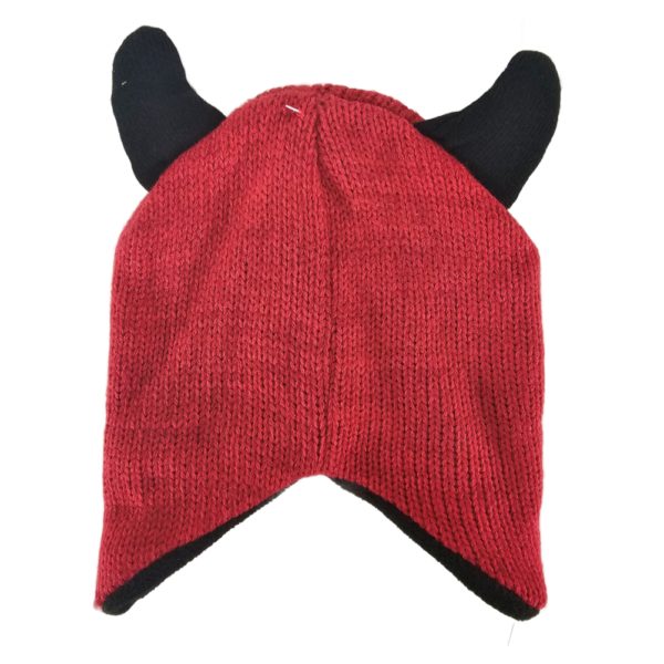 Red Devil Unisex Peruvian Hat Great for Halloween (One Size, Child)