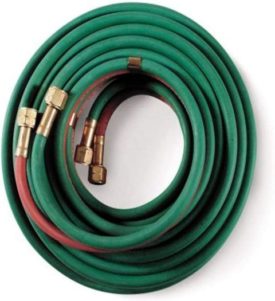 Hobart Oxy/ac Hose Grade R Twin Welding 1/4" x 50'