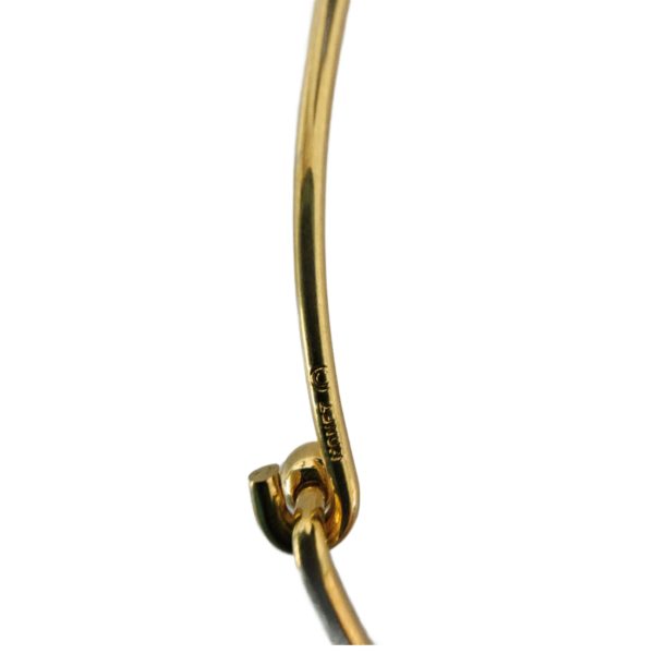 Monet Gold Tone 1.3mm Wire Choker 5 Inch Diameter