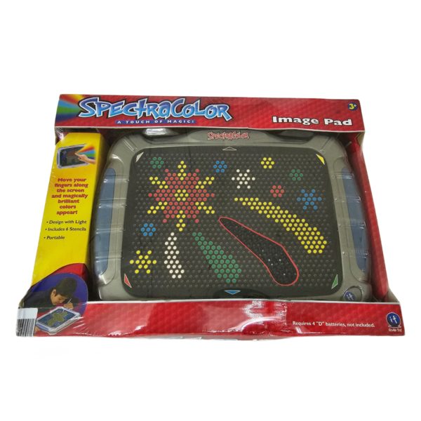 SpectraColor Image Pad Kids Design With Light Portable Battery Operated Ages 3+