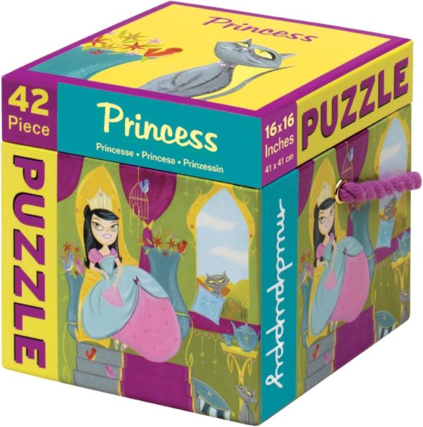 Assorted Puzzles 4 Pack Bundle: John Zaccheo - Cottage in Bloom - 1000 Piece Puzzle, The Learning Journey Puzzle Doubles – Find It! USA – 50 Piece Puzzle - Toddler Toys & Gifts for Boys & Girls Ages 3 and Up - Award Winning Puzzle, Mudpuppy Princess 42 Piece Puzzle, 2004 John Sloane Bits and Pieces Studio Puzzle Labor of Love  1000 Piece Puzzle