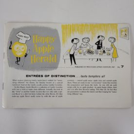 Happy Apple Herald - Entrees of Distinction No. 7 (Paperback) (New Old Stock)