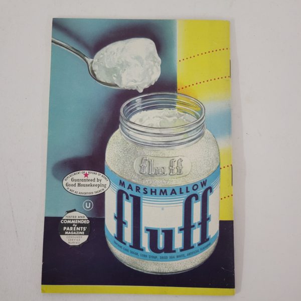 The New Yummy Book  100 Delicious Recipes Made With Marshmallow Fluff (Paperback)(New Old Stock)