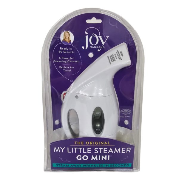 Joy Mangano My Little Steamer Go Mini, White