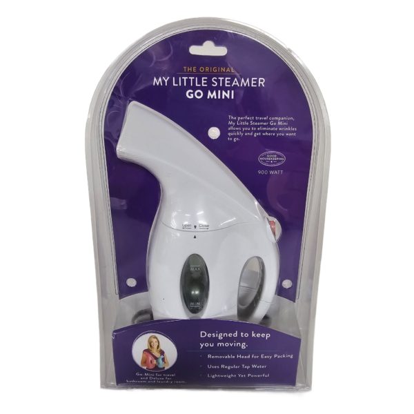Joy Mangano My Little Steamer Go Mini, White