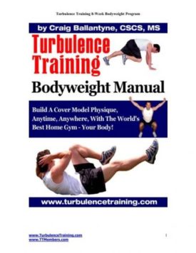 Turbulence Training Bodyweight Manual  (Paperback)