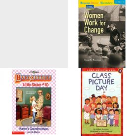 Children's Fun & Educational 4 Pack Paperback Book Bundle (Ages 6-12): BOOK TREKS LEVEL THREE ALL ABOUT ASTHMA 2004C, Language, Literacy & Vocabulary - Reading Expeditions U.S. History and Life: Women Work For Change Avenues, Karens Grandmothers Baby-Sitters Little Sister, No. 10, Class Picture Day level 2 Hello Reader