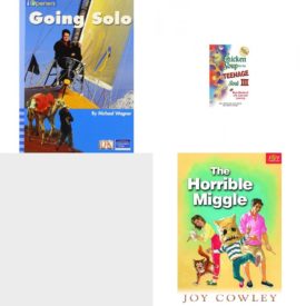 Children's Fun & Educational 4 Pack Paperback Book Bundle (Ages 6-12): IOPENERS GOING SOLO SINGLE GRADE 5 2005C, Chicken Soup for the Teenage Soul III: More Stories of Life, Love and Learning, SCHOOLS OF FISH Dominie Marine Life Young Readers, HORRIBLE MIGGLE, THE Dominie Joy Chapter Books