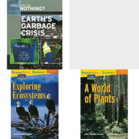 Children's Fun & Educational 4 Pack Paperback Book Bundle (Ages 6-12): Library Book: Earths Garbage Crisis What If We Do Nothing?, MY FIRST GRADE DOMINIE VOCABULARY DEVELOPMENT, Language, Literacy & Vocabulary - Reading Expeditions Life Science/Human Body: Exploring Ecosystems Language, Literacy, and Vocabulary - Reading Expeditions, Language, Literacy & Vocabulary - Reading Expeditions Life Science/Human Body: A World of Plants Language, Literacy, and Vocabulary - Reading Expeditions