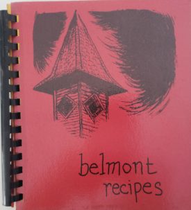 Belmont United Methodist Church Recipes Cookbook 1973 (Rev. Kenneth Taylor) (Plastic-comb Paperback)