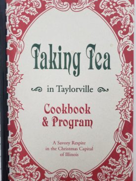 Cookbook Talking Tea in Taylorville (Plastic-comb Paperback)