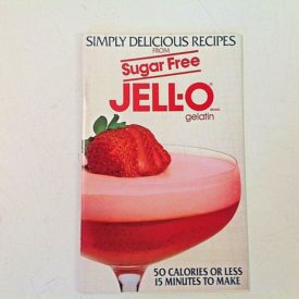 Simply Delicious Recipes from Sugar Free Jell-O Gelatin (Paperback) (New Old Stock)