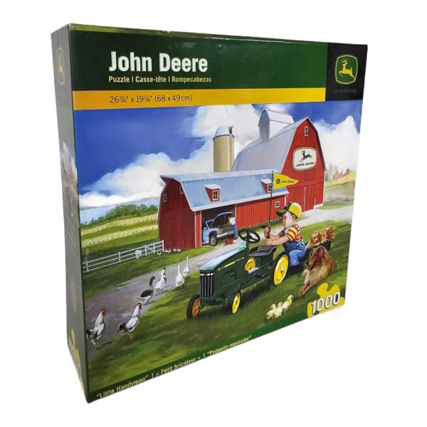 John Deere "Little Handyman" 1000 Piece Jigsaw Puzzle by Masterpieces
