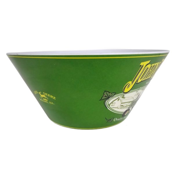 John Deere Since 1837 Melamine Serving Bowl 10" Moline, Illinois