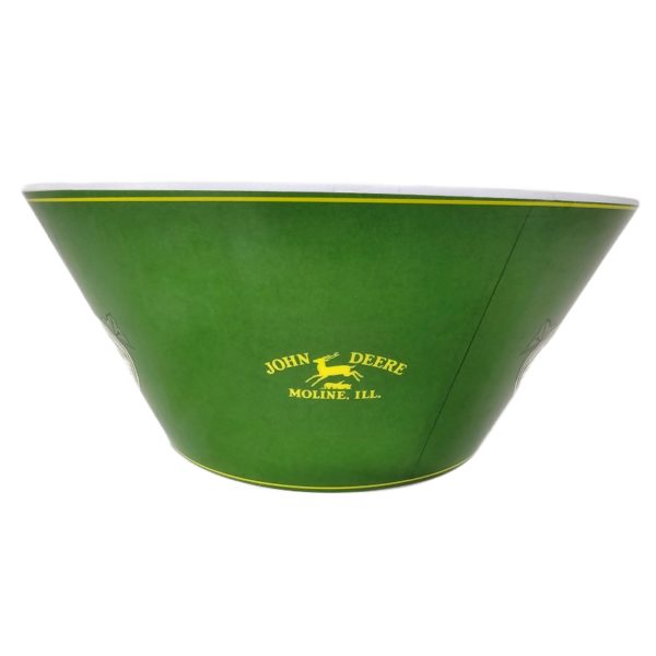 John Deere Since 1837 Melamine Serving Bowl 10" Moline, Illinois