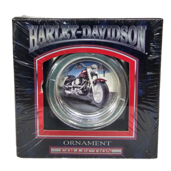 1999 Cavanaugh Collectible Harley Davidson Gas Cap Christmas Ornament - Star