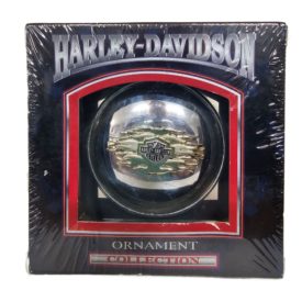 1999 Cavanaugh Collectible Harley Davidson Gas Cap Christmas Ornament - HDMC Logo/Electra Glide Ultra Classic