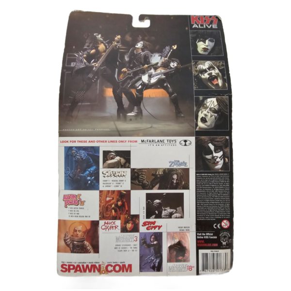 2000 McFarlane KISS Alive Paul Stanley (Starchild) Action Figure 7 Inch